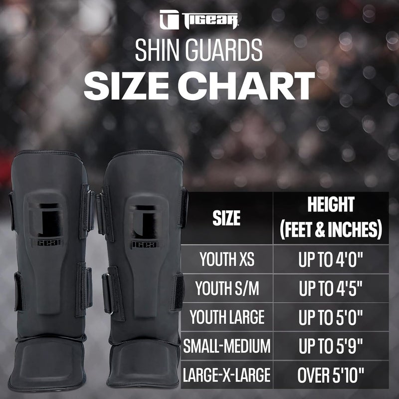 Tigear Prime 2.0 Shin Guards – MMA, Muay Thai & Kickboxing | Premium Triple-Layer Protection for Men, Women, Kids | Shock-Absorbing, Secure Fit & Breathable Design - Image 5